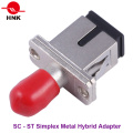 Adaptateur fibre optique hybride duplex LC Sc St FC Mu Simplex / Duplex